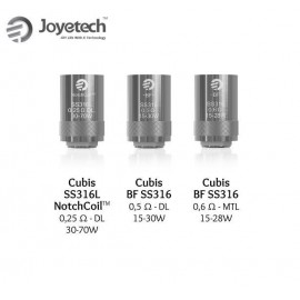 RESISTANCES X5 - CUBIS & AIO - JOYETECH