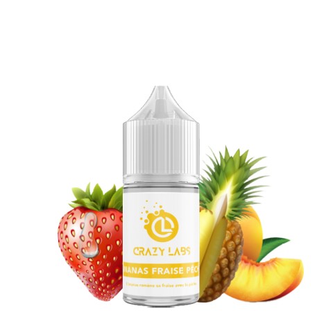 ANANAS FRAISE PECHE - CONCENTRE - 30 ML
