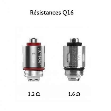 RESISTANCES x5 - Q16 - JUSTFOG